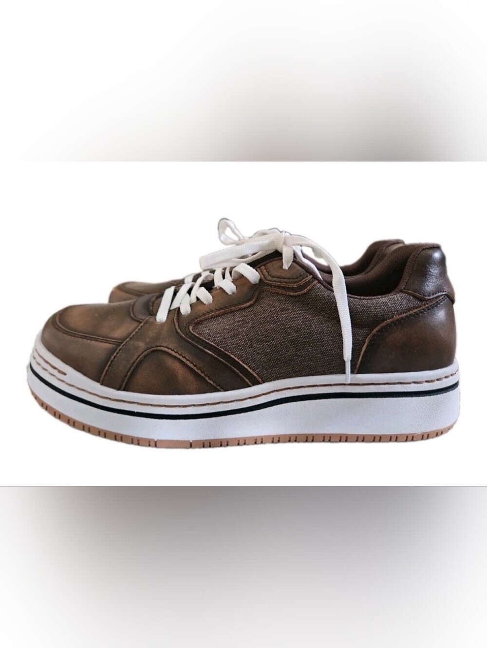 Alegria ALY-6392 Brown Leather Comfort Shoes Size 39 NWOB - Picture 4 of 8